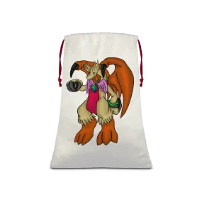 Angechardragon Sublimation Linen Drawstring Sack