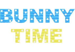 Custom Easter Bunny Time Message Pinata